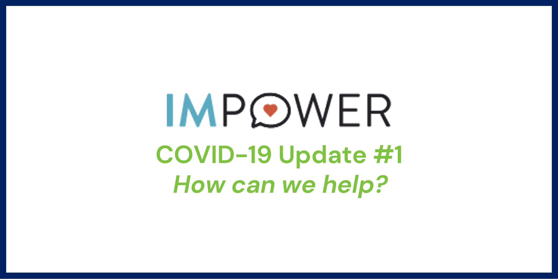 IMpower - How Can We Help?